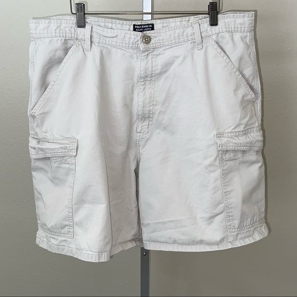 Ralph Lauren Other - Ralph Lauren Polo Jeans Co Khaki Cargo Shorts, Size 40